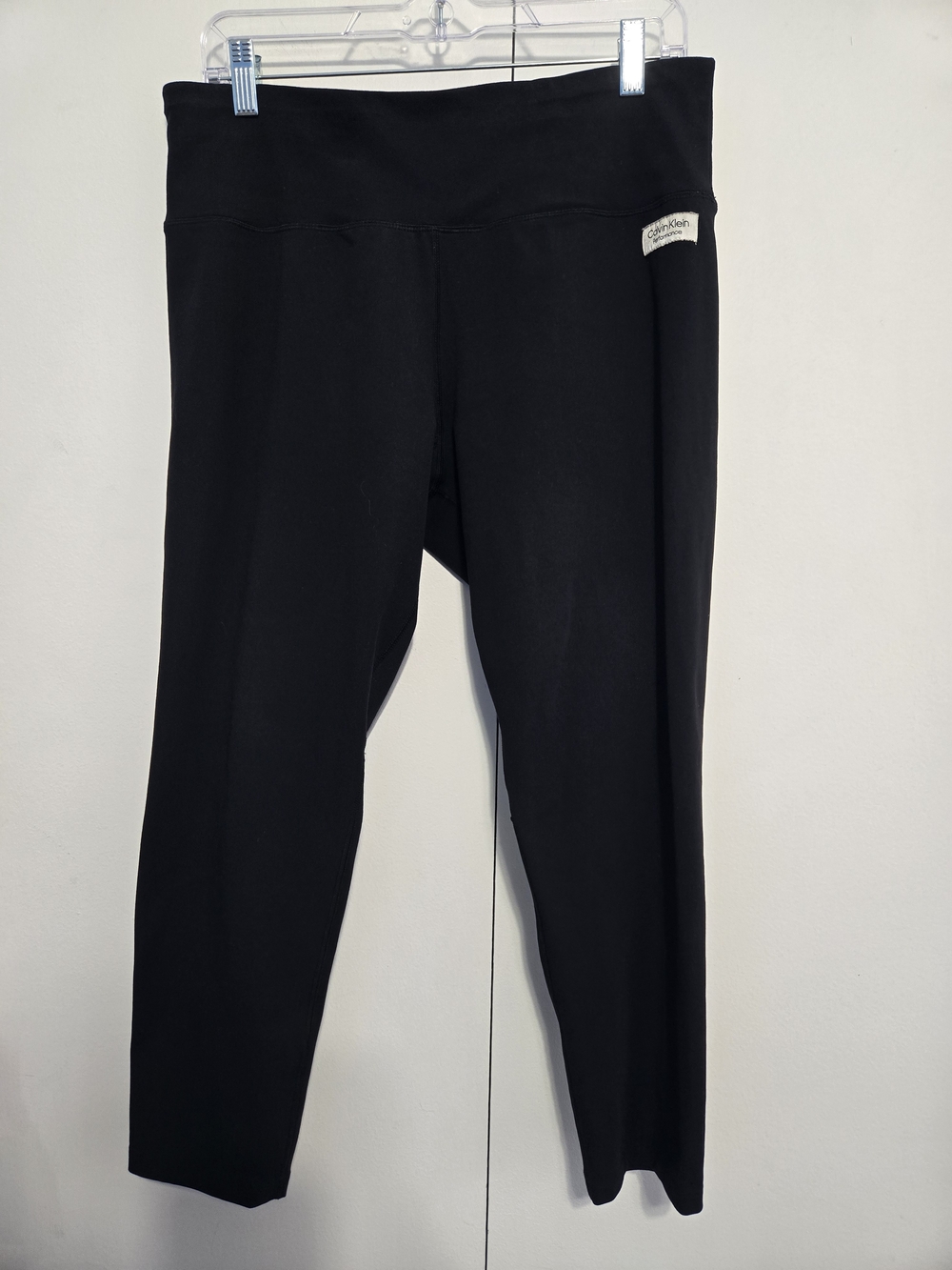 Calvin Klein Performance‎ XL Black High Rise Stretch Leggings
